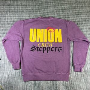 Kendrick Lamar x Union Crewneck Sweatshirt  Damn Big Steppers Tour Sz S New